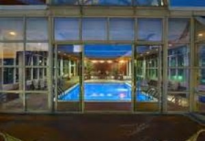Pool at the Hyatt Regency Cincinnati hotel.